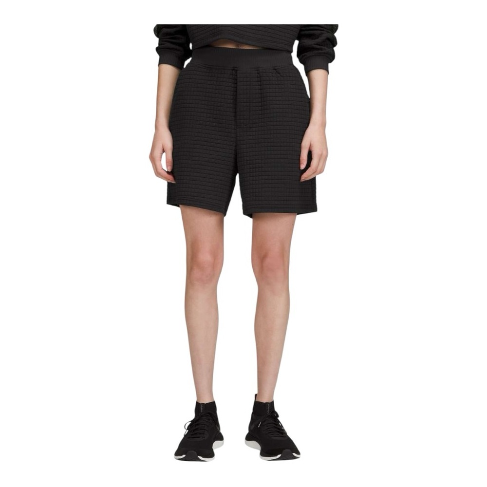 Lululemon lab Textured Grid High-Rise Short 5.5"